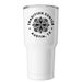Celebrate Tradition, One sip at a time, a White Insulated Tumbler