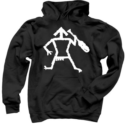 LOCHSA MAP, a Black Pullover Hoodie