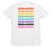 Idaho 50501 Pride, a Solid White Blend Premium Unisex Tee (back-view)