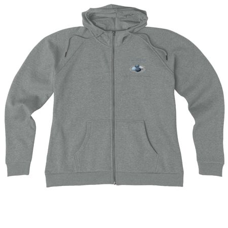 Allmade Women’s Organic CVC Zip-Up Hoodie