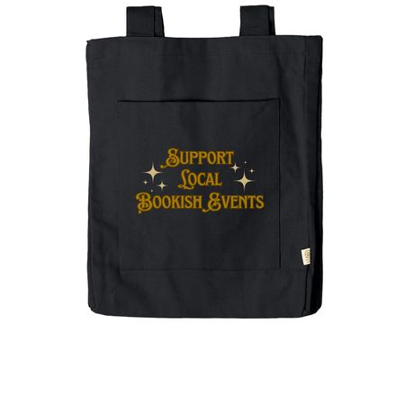 Support Local Bookish Events Tote Bags, a Black Reclaimist Everywhere Tote Bag
