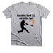 Knocking the B-ALL out of the Park, a Athletic Heather Premium Unisex Tee