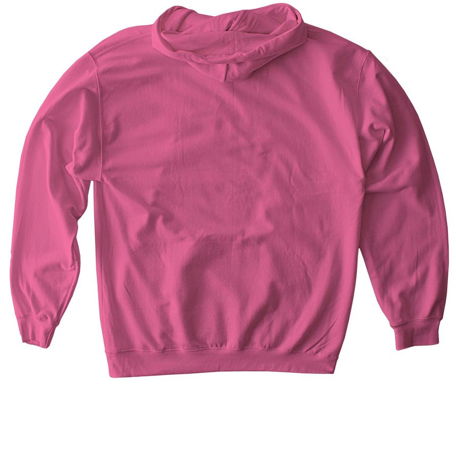 Coffee with Kiki, a Pink Lemonade Softstyle Pullover Hoodie (back-view)