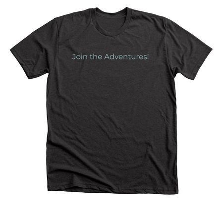 K9 Track NW Join the Adventures!, a Dark Grey Heather Premium Unisex Tee