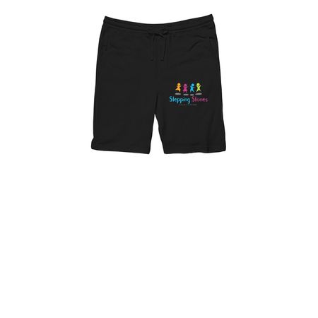 Stepping Stones Child Academy Shorts, a Black Midweight Fleece Shorts
