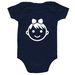 Baby Queen, a Navy Infant Onesie (back-view)