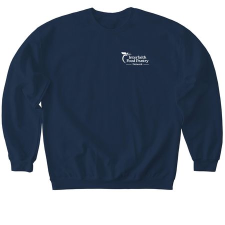 Neighbors Helping Neighbors Collection 2026, a Navy Softstyle Crewneck Sweatshirt