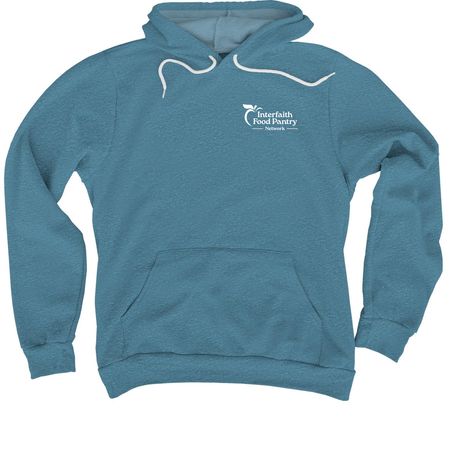 Neighbors Helping Neighbors Collection 2026, a Heather Deep Teal Premium Pullover Hoodie