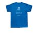 Jackson Flower Walk - Toddler Shirt, a Royal Blue Toddler Tee (back-view)
