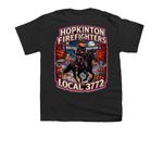 L3772 Halloween Edition, a Black Youth Unisex Tee (back-view)