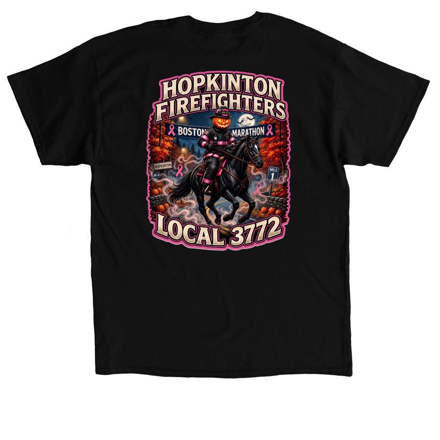 L3772 Halloween Edition, a Black Classic Unisex Tee (back-view)