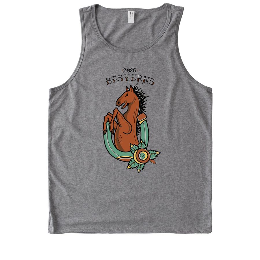 Besterns Tank Tops, a Aluminum Grey Allmade Eco Triblend Tank
