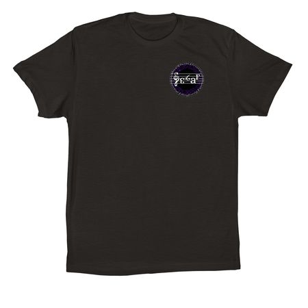 Decaf "Comforter", a Black Premium Cotton Tee