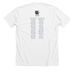 Cabrini Class of 2027 Shirt, a Solid White Blend Premium Unisex Tee (back-view)