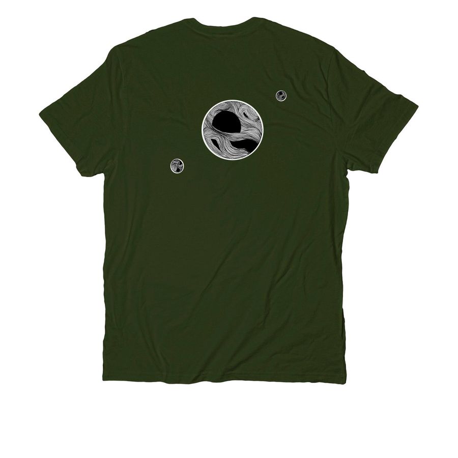 Asphyxiation Tee, a Herb Green Allmade Organic Cotton Unisex Tee