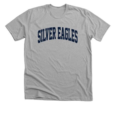 SILVER EAGLES, a Athletic Heather Premium Unisex Tee
