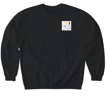 Summer Lovin', a Black Softstyle Crewneck Sweatshirt