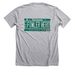 The Fowler Herd, a Athletic Heather Premium Unisex Tee (back-view)