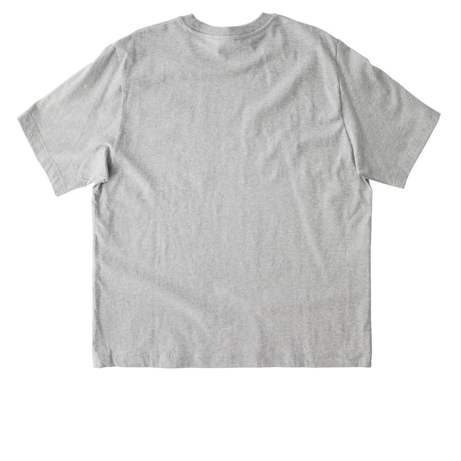 Forest Explorers, a Cool Heather Grey Stanley/Stella Unisex Freestyler Heavyweight Tee (back-view)