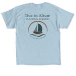 DIA Spirit Shirt, a Light Blue Classic Unisex Tee (back-view)
