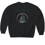 DIA Spirit Shirt, a Black Softstyle Crewneck Sweatshirt (back-view)