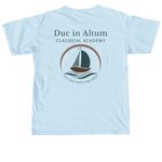 DIA Spirit Shirt, a Chambray Comfort Colors Unisex Tee (back-view)