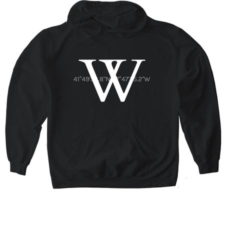 Wesley Coordinates&nbsp;, a Black Gildan Softstyle Pullover Hoodie