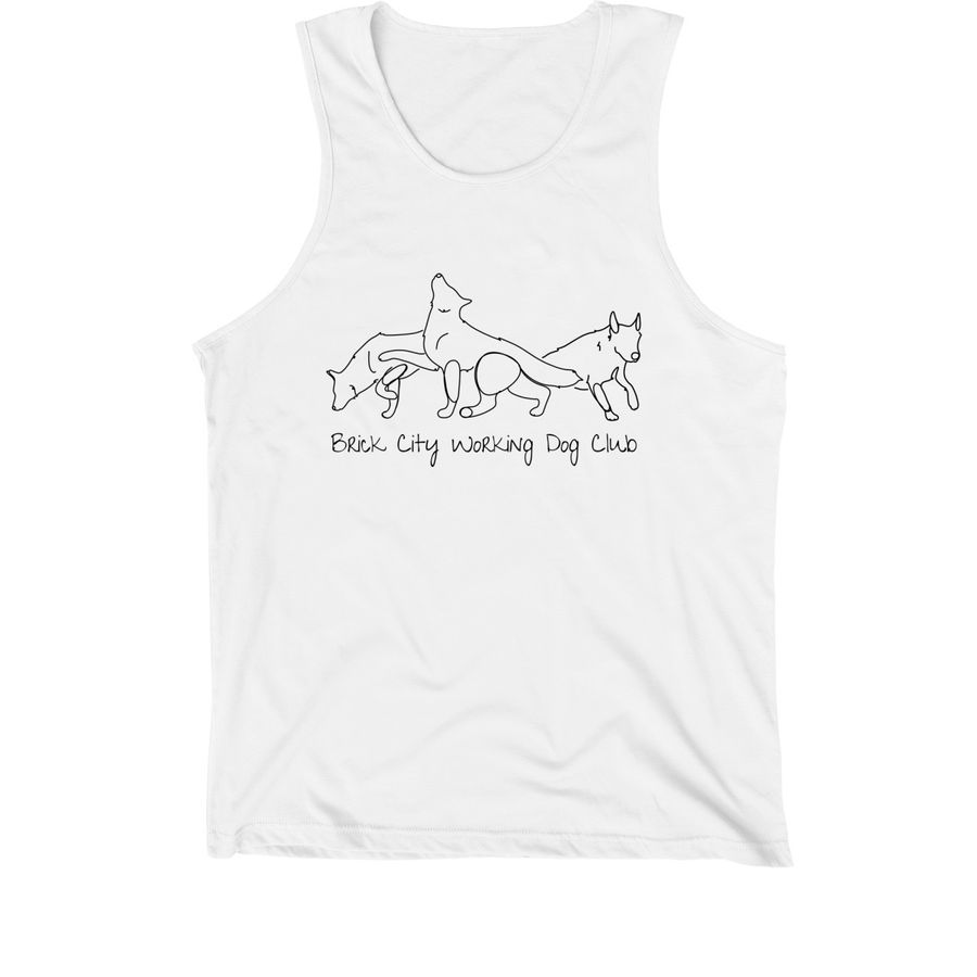 Tank Tops, a White Premium Cotton Tank