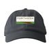market cap, a Charcoal Printed Eco Baseball Cap