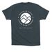 The Hills Women Tee ? Strength, a Dark Grey Premium Cotton Tee (back-view)