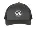 O6 Trucker snap back, a Charcoal/ Black