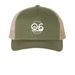 O6 Trucker snap back, a Army Olive Green/ Tan