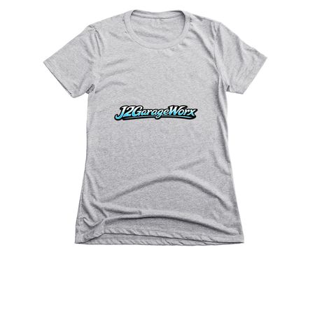 J2GW Official, a Dark Heather Grey Women's Slim Fit Tee