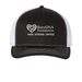 RareDNA Foundation Trucker Hat, a Black/ White Printed Five-Panel Trucker Cap