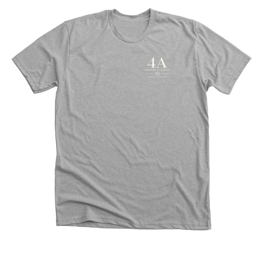 4A Gives Back Tee, a Athletic Heather Premium Unisex Tee