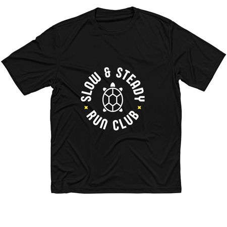 Race the Perimeter, a Black Classic Performance Tee