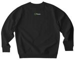 The Experiment 2026 Experimenter Tee, a Black Stanley/Stella Unisex Changer 2.0 Crewneck Sweatshirt (back-view)