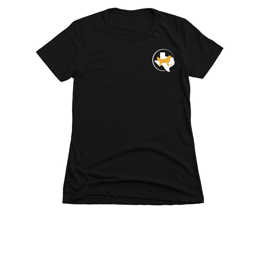 GBGRR Women's Slim Fit Tee-Dark Shirts, a Black Women's Slim Fit Tee