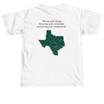 Graduate-Designed 2026 Camp T-Shirt, a White Comfort Colors Unisex Tee (back-view)