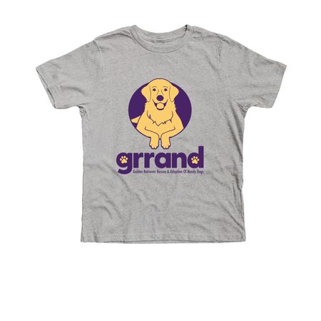 GRRAND Logo T-shirts, a Athletic Heather Premium Youth Tee