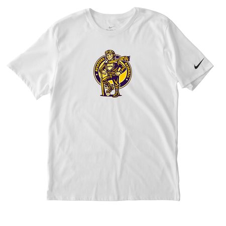Aviators Baseball, a White Nike Dri-FIT Jersey Blend Performance Tee