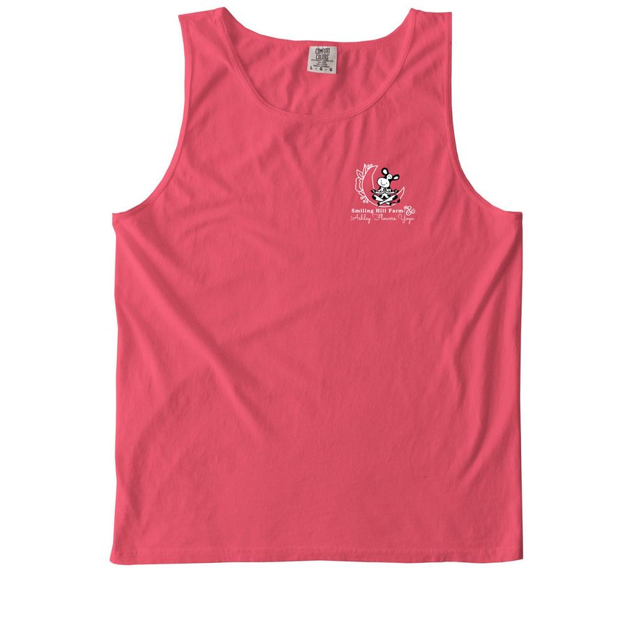 Whatever Floats Your Goat, a Watermelon Comfort Colors Tank Top