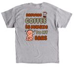 Lyrical Bean Merch, a Sport Grey Classic Unisex Tee (back-view)