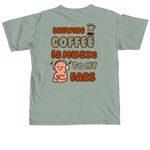 Lyrical Bean Merch, a Bay Comfort Colors Unisex Tee (back-view)