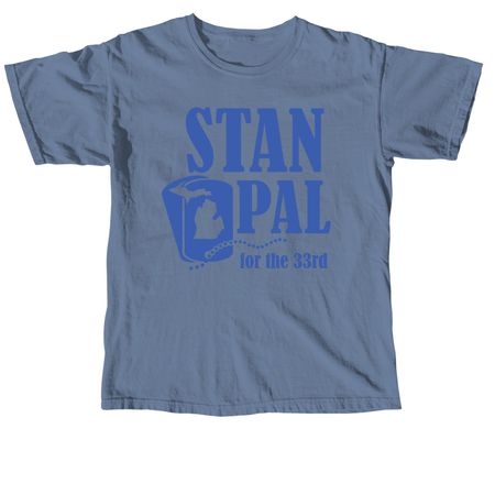 Stan for the 33rd, a Blue Jean Comfort Colors Unisex Tee
