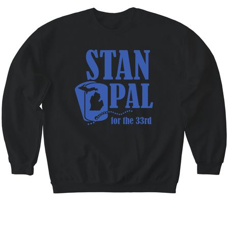 Stan for the 33rd, a Black Softstyle Crewneck Sweatshirt