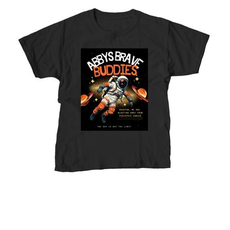 Space themed ABB shirt&nbsp;, a Black Youth Unisex Tee