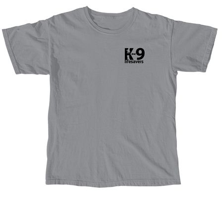 Alumni Shirt - Black Text, a Granite Comfort Colors Unisex Tee