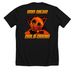 Retro Boats, a Solid Black Blend Premium Unisex Tee (back-view)