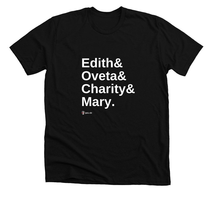 Women Who Shaped the WAC, a Solid Black Blend Premium Unisex Tee